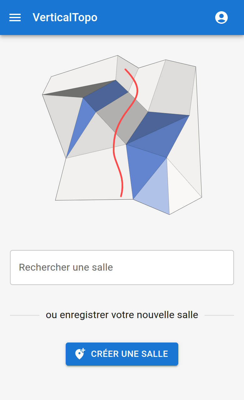 Page d'accueil — rechercher une salle
